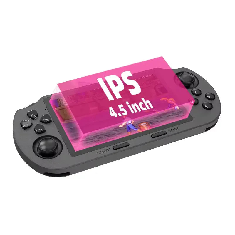 Sf3000 1.5W+ Games Retro Video Portable Handheld Game Player SF3000 4.5 Inch Screen Handheld Game Console for PS1/GBA/SFC/MAME
