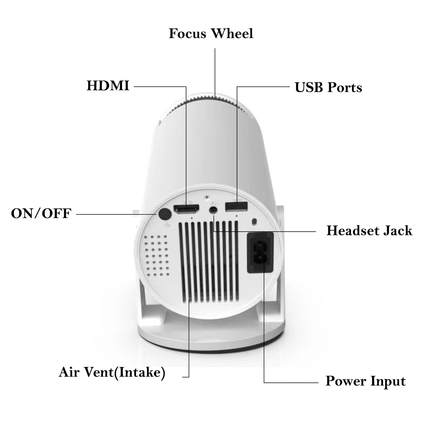Factory Wholesale HY300 PRO Full Hd Home Theater Projector Smart Android 11 4K Video Projector Portable Mini Projector